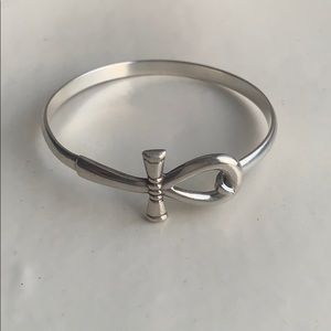 Silver Ankh Bracelet
